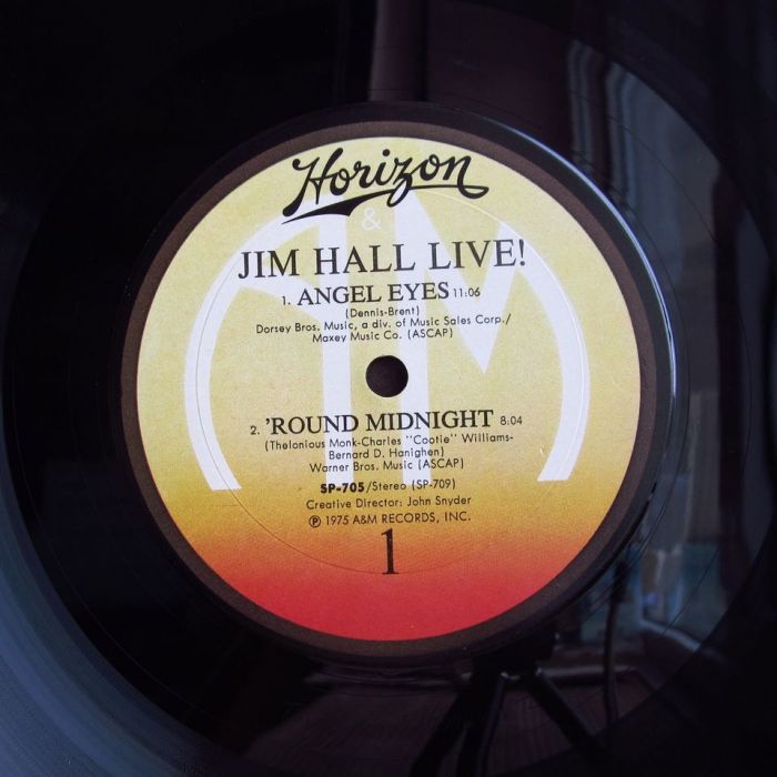 Платівка Джим Холл | Jim Hall – Jim Hall Live!