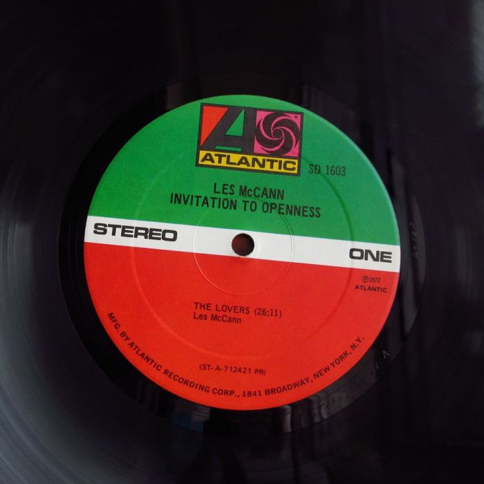 Платівка Лес МакКанн | Les McCann – Invitation To Openness