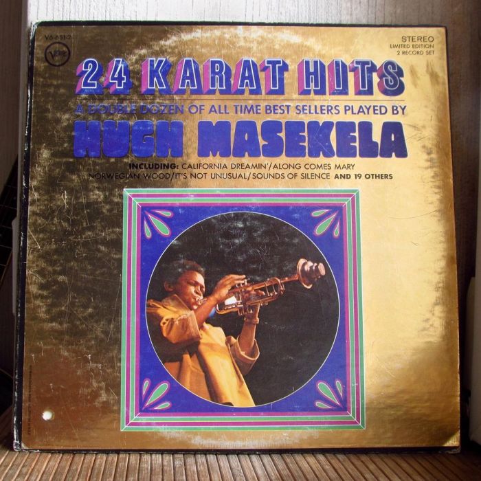 Платівка Г’ю Рамаполо Масекела | Hugh Masekela – 24 Karat Hits