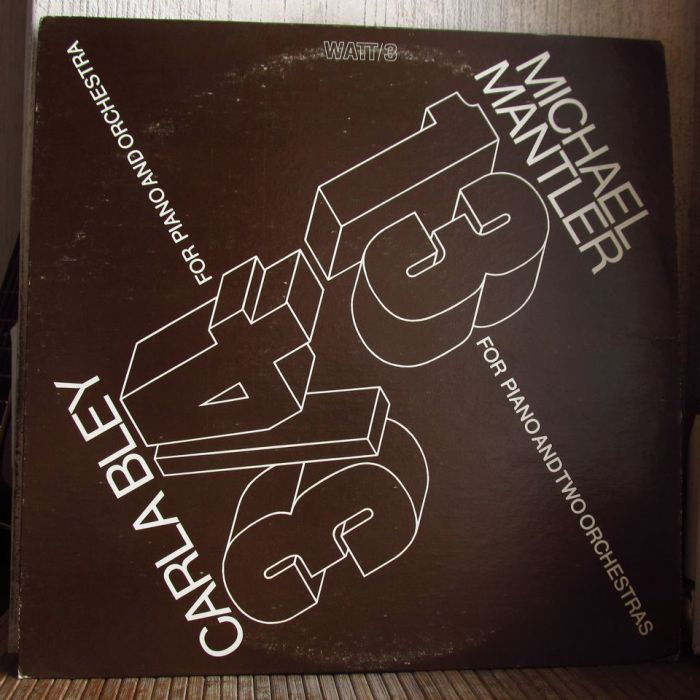 Платівка Майкл Мантлер | Michael Mantler / Carla Bley – 13 & 3/4