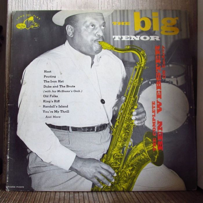 Платівка Бен Вебстер | Ben Webster – The Big Tenor (The Complete Ben Webster On EmArcy)