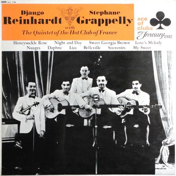 Платівка Джанго Рейнхардт | Django Reinhardt - Stephane Grappelly With The Quintet Of The Hot Club Of France – Django Reinhardt & Stephane Grappelly With The Quintet Of The Hot Club Of France