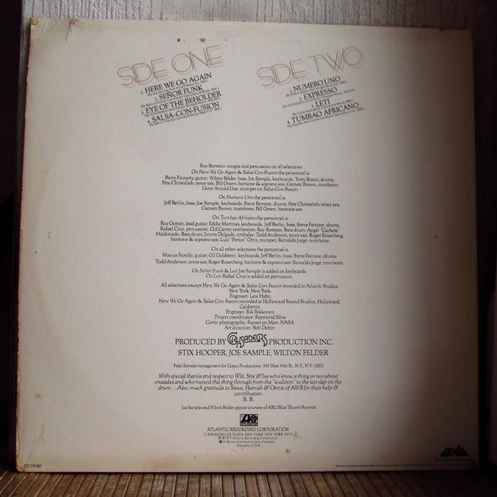 Платівка Рей Барретто |Ray Barretto – Eye Of The Beholder