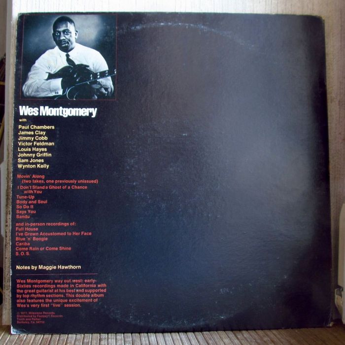 Платівка Вес Монтгомері | Wes Montgomery – Movin'