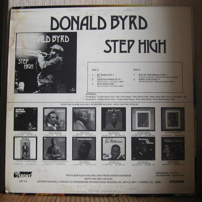Платівка Дональд Берд | Donald Byrd – Step High