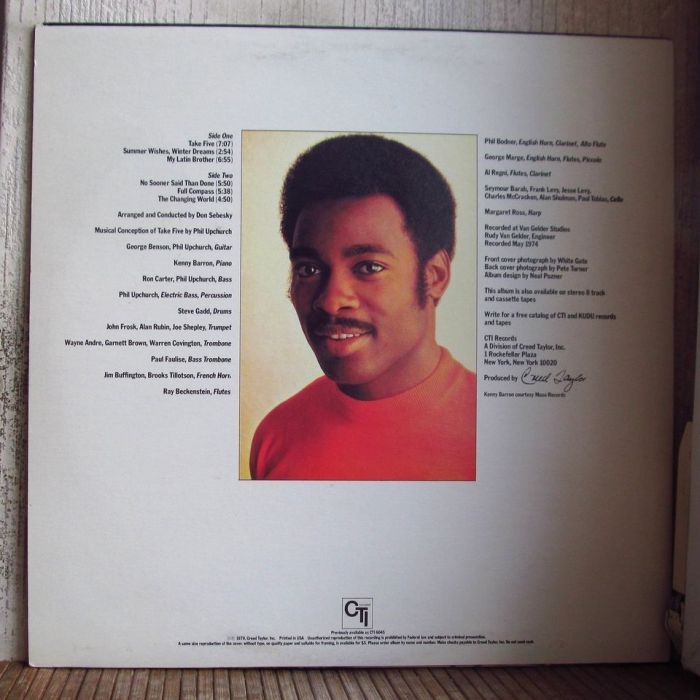Платівка Джордж Бенсон | George Benson – Take Five