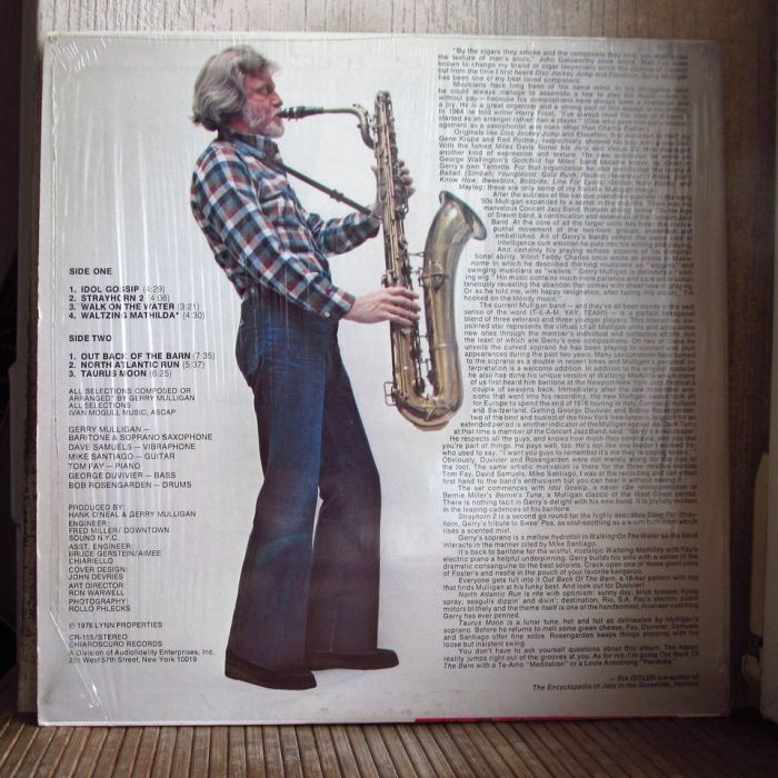 Платівка Джеррі Малліган | Gerry Mulligan's New Sextet – Idol Gossip