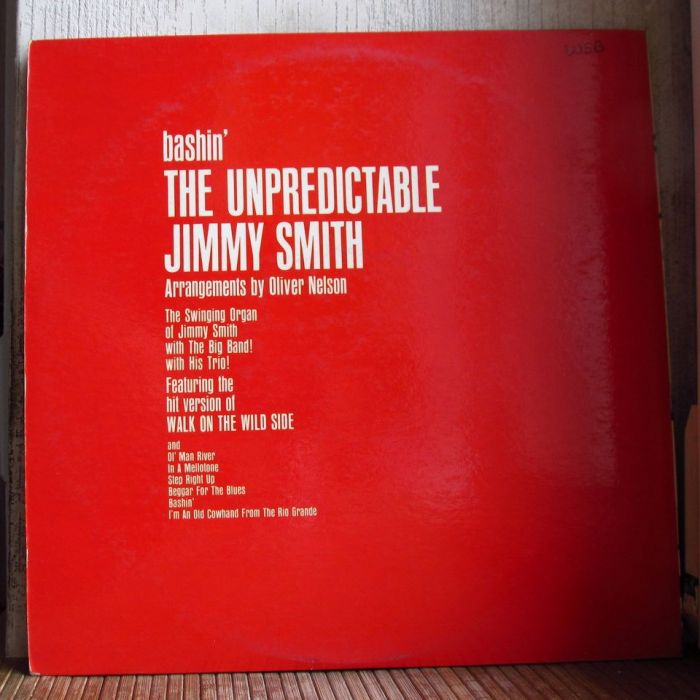 Платівка Джиммі Сміт | Jimmy Smith – Bashin' - The Unpredictable Jimmy Smith