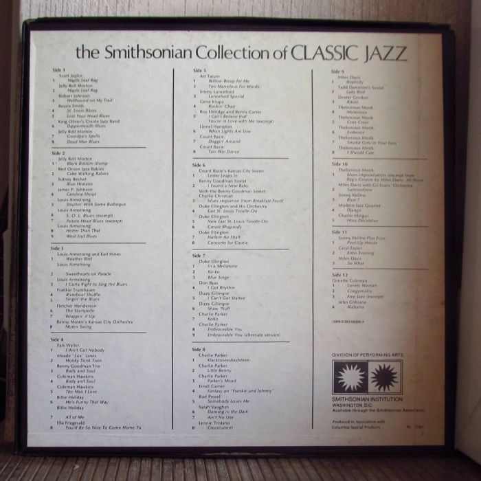 Платівка Смітсонівська колекція класичного джазу | The Smithsonian Collection Of Classic Jazz