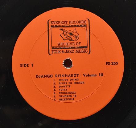 Платівка Джанго Рейнхардт | Django Reinhardt – Django Reinhardt (Volume III)