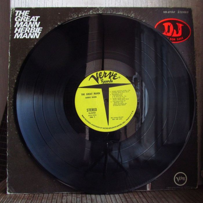 Платівка Гербі Манн | Herbie Mann – The Great Mann