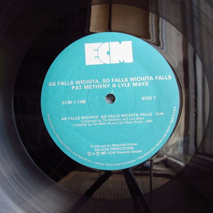 Платівка Пет Метені | Pat Metheny & Lyle Mays – As Falls Wichita, So Falls Wichita Falls