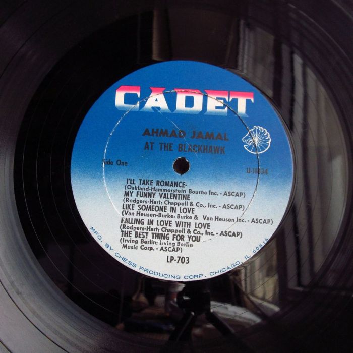 Платівка Ахмад Джамал | Ahmad Jamal – At The Blackhawk
