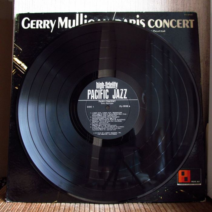 Платівка Джеррі Малліган – Паризький концерт | Gerry Mulligan – Paris Concert