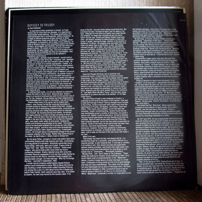 Платівка Френк Сінатра | Frank Sinatra -Trilogy: Past, Present & Future