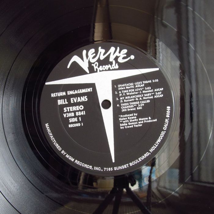 Платівка Біл Еванс | Bill Evans – Verve Return Engagement