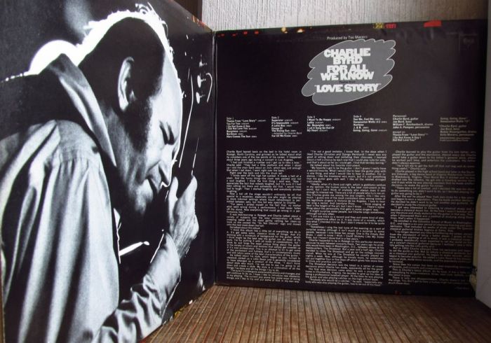 Платівка Чарлі Берд | Charlie Byrd – For All We Know