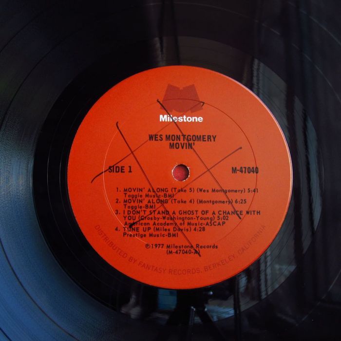 Платівка Вес Монтгомері | Wes Montgomery – Movin'