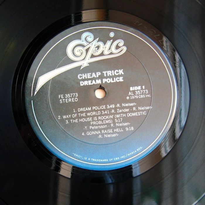 Платівка | Cheap Trick - Dream Police