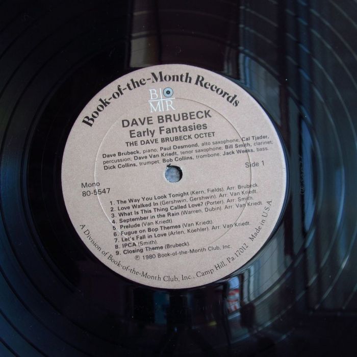 Платівка Дейв Брубек | Dave Brubeck, The Dave Brubeck Trio, The Dave Brubeck Quartet, The Dave Brubeck Octet – Early Fantasies