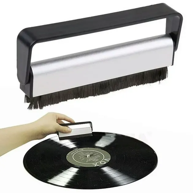 Антистатична щітка для вінілу Opula Carbon fiber brush