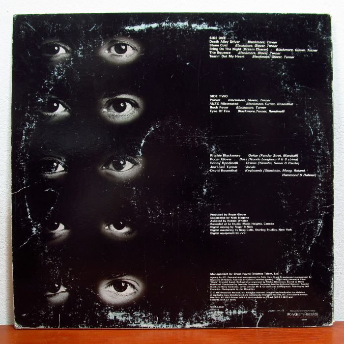 платівка Рейнбоу | Rainbow – Straight Between The Eyes