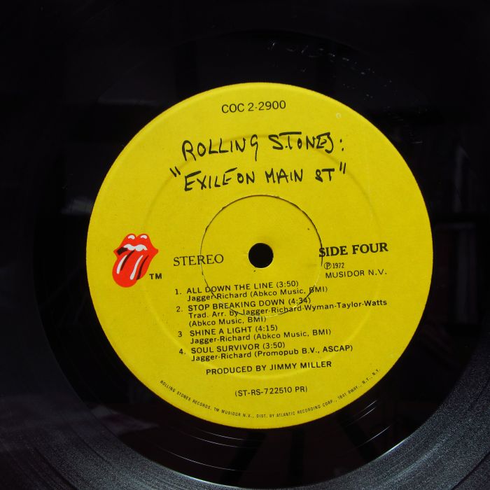 Платівка Ролінг Стоунз | The Rolling Stones - Exile On Main St