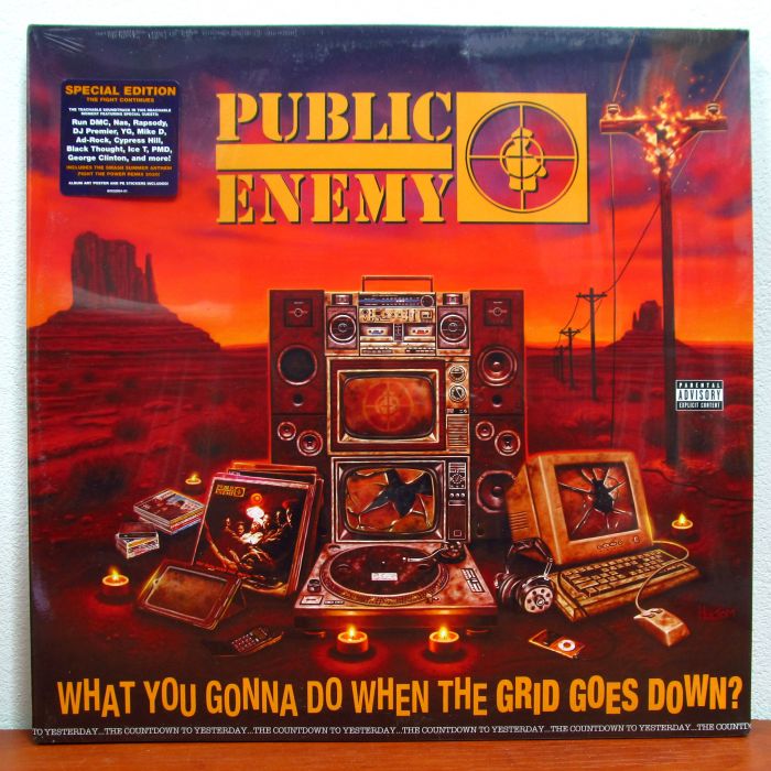 Платівка Паблік Енемі | Public Enemy – What You Gonna Do When The Grid Goes Down?