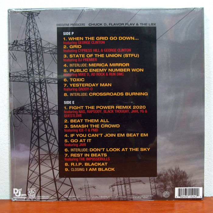 Платівка Паблік Енемі | Public Enemy – What You Gonna Do When The Grid Goes Down?