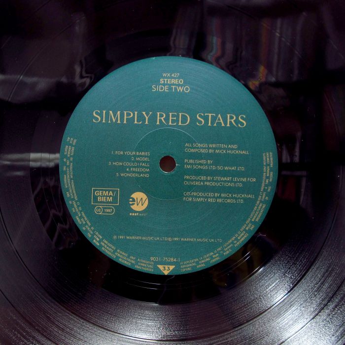 Платівка Cімплі Ред| Simply Red - Stars