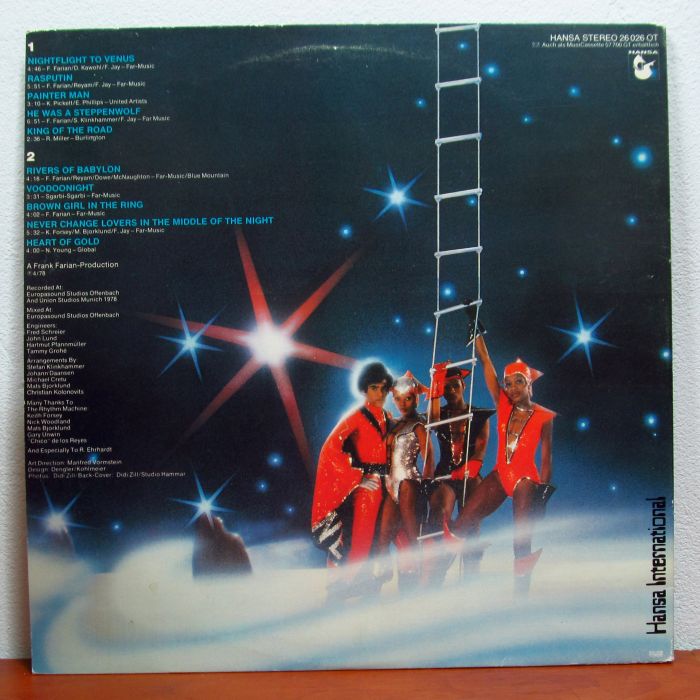 Платівка Боні М |Boney M - Nightflight To Venus