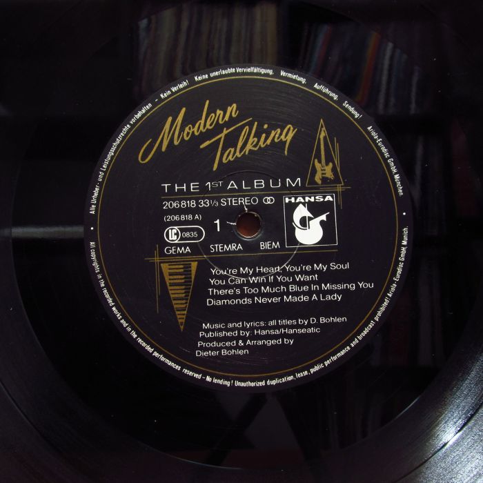 Платівка Модерн Токінг | Modern Talking – The 1st Album (Europe)