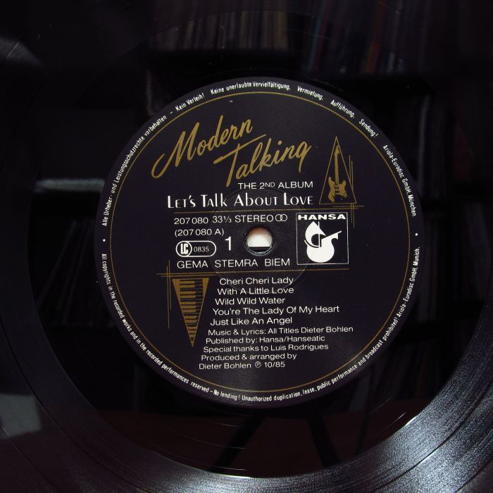 Платівка Модерн Токінг | Let's Talk About Love - The 2nd Album (+ sticker)