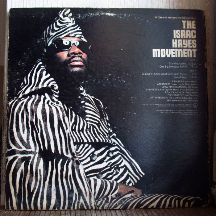Платівка Айзек Гейз | Isaac Hayes - The Isaac Hayes Movement