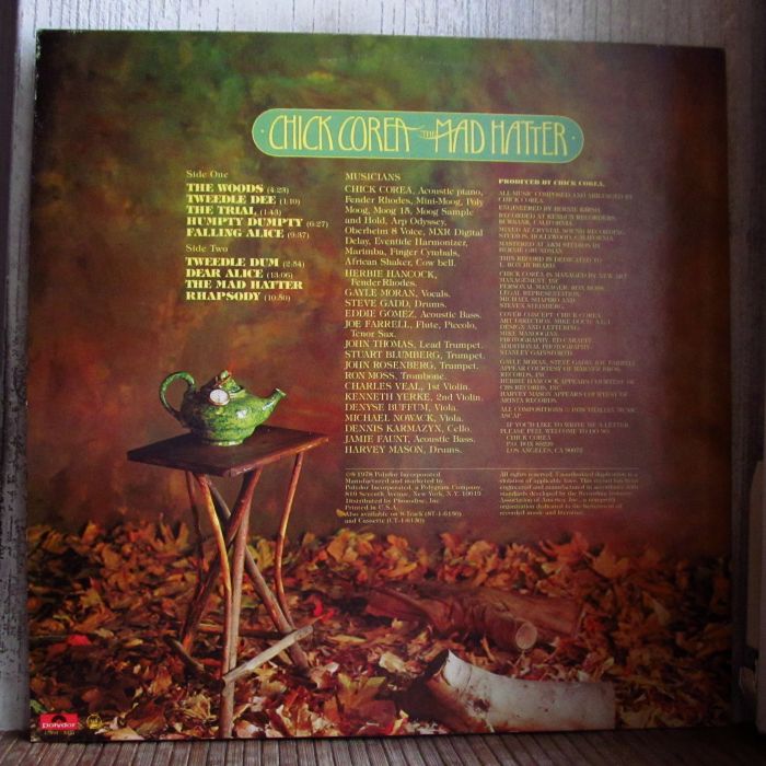 Платівка Чік Коріа |Chick Corea – The Mad Hatter