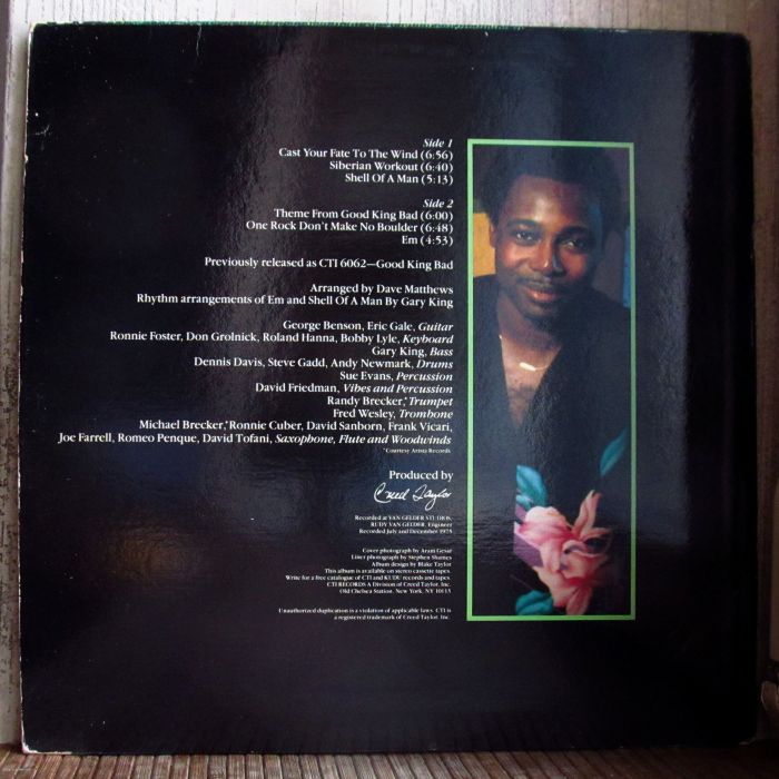 Платівка Джордж Бенсон | George Benson – Cast Your Fate To The Wind