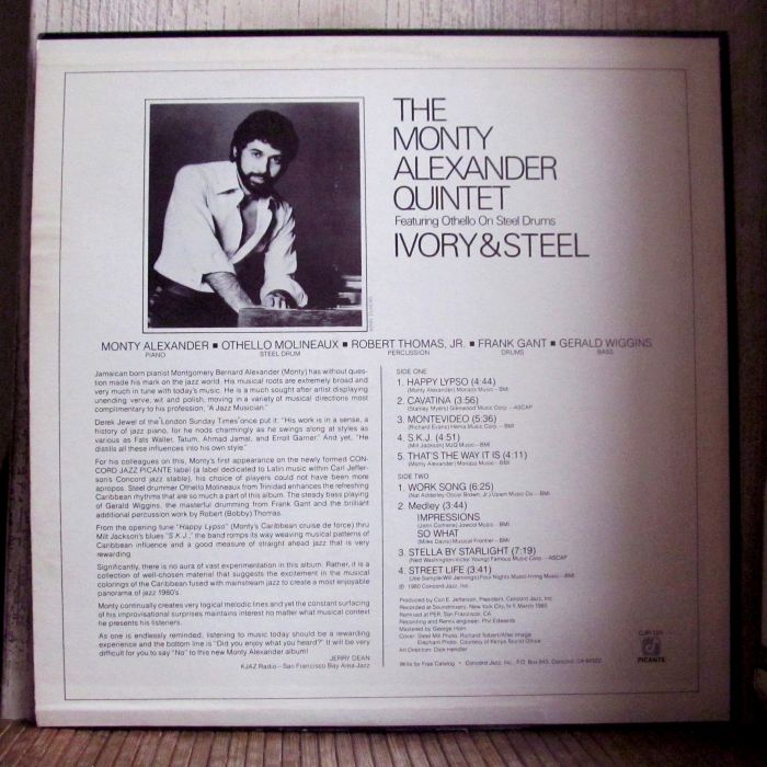 Платівка Монті Олександр Квінтет |The Monty Alexander Quintet – Ivory & Steel