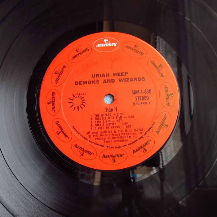 Платівка Юрай Ґіп | Uriah Heep – Demons And Wizards (USA. 1972)