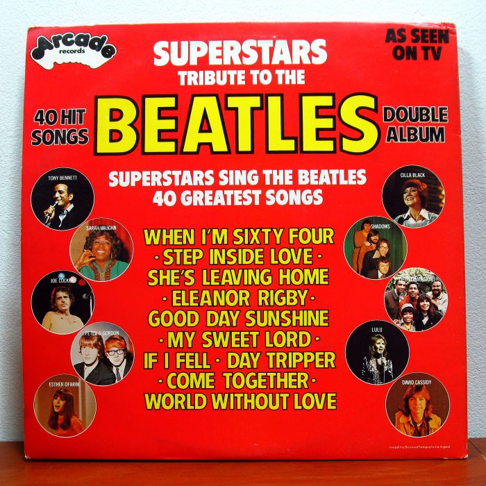 Платівка трибьют Бітлз | Various – Superstars Tribute To The Beatles (2LP)