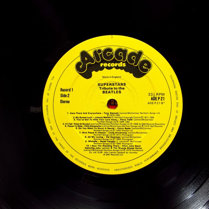 Платівка трибьют Бітлз | Various – Superstars Tribute To The Beatles (2LP)