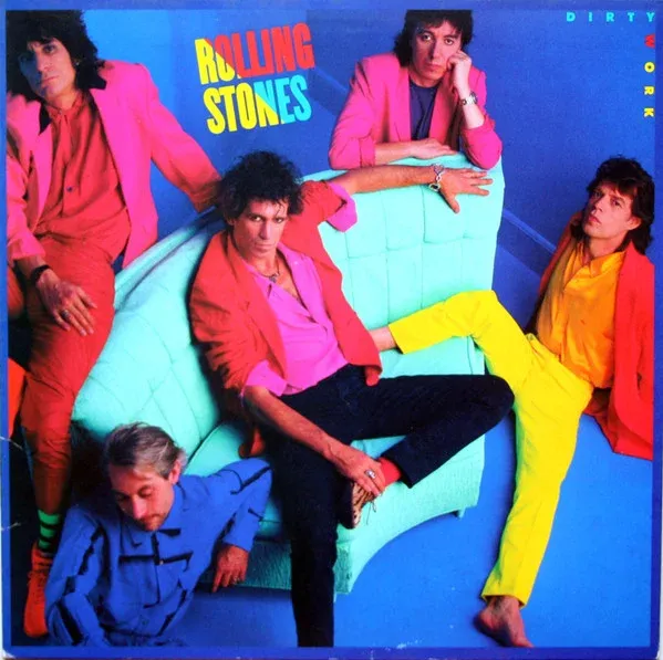 Платівка Rolling Stones – Dirty Work | Rolling Stones – брудна робота