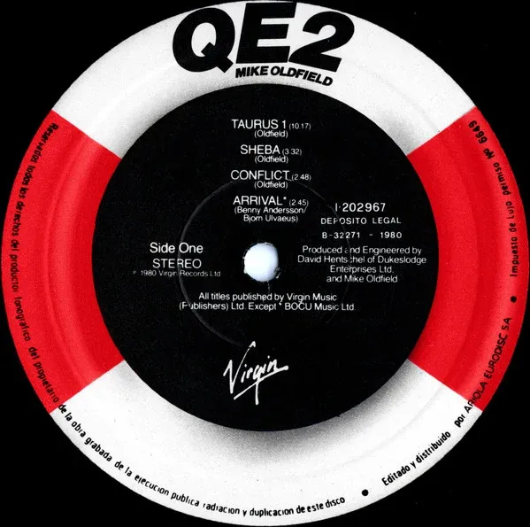 Платівка Mike Oldfield – QE2 | Майк Олдфілд