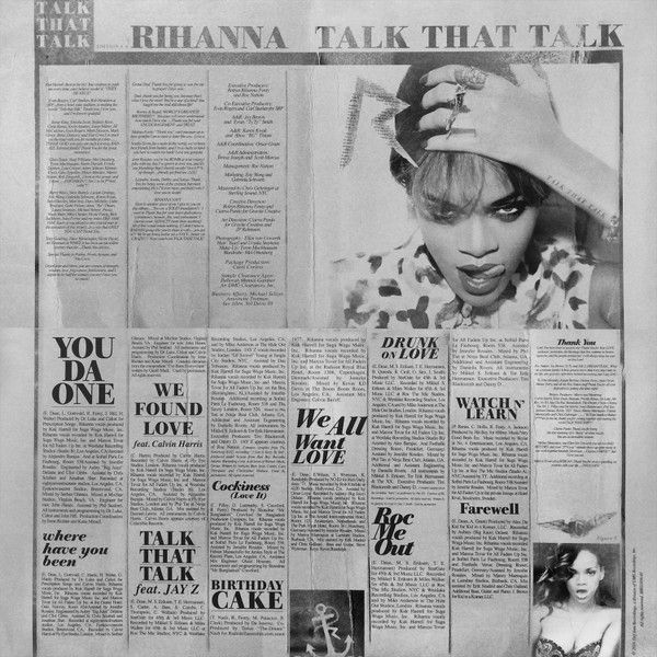 Платівка Rihanna – Talk That Talk|Ріанна-Говорити, що говорити
