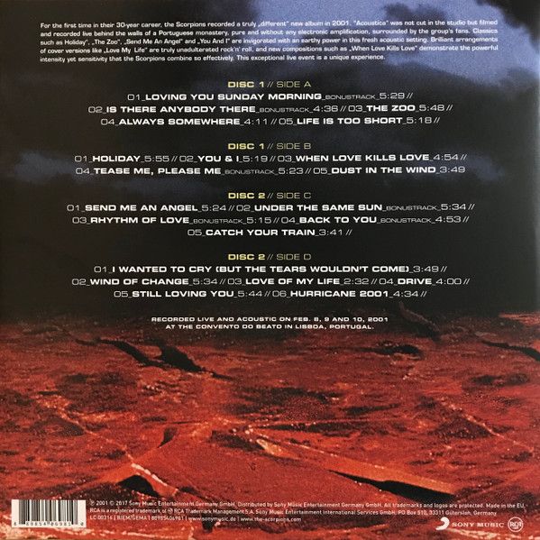 Платівка Scorpions – Acoustica|Скорпіони-Акустика(2xLP)