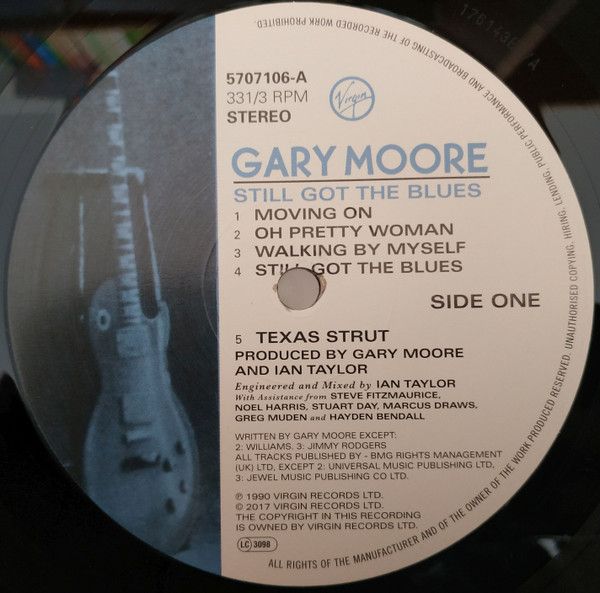 Платівка Gary Moore – Still Got The Blues | Гері Мур