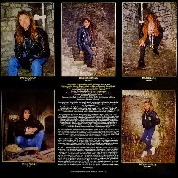 Платівка Iron Maiden – Fear Of The Dark|Залізна діва-Боятися темряви(2xLP)
