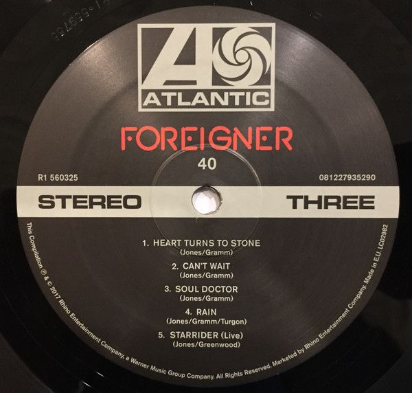 Платівка Foreigner – 40|Іноземець-40(2xLP)