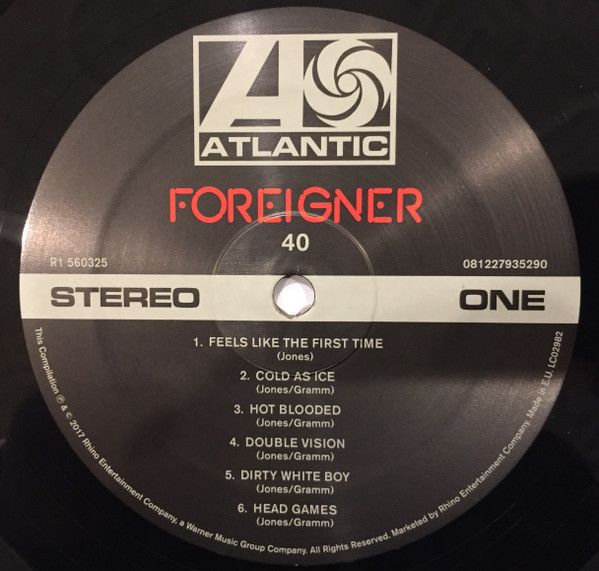 Платівка Foreigner – 40|Іноземець-40(2xLP)