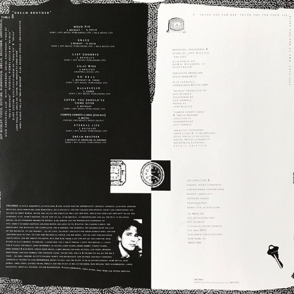Платівка Jeff Buckley – Grace|Джефф Баклі-Благодать