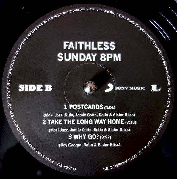 Платівка Faithless – Sunday 8PM|Невірний-Неділя 20:00(2xLP)